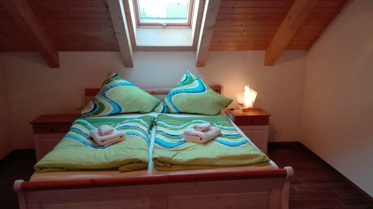 Blockhaus - Ferienwohnung Sunrise Augustusburg Εξωτερικό φωτογραφία