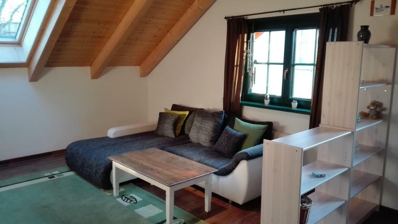 Blockhaus - Ferienwohnung Sunrise Augustusburg Εξωτερικό φωτογραφία